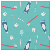 歯科医の楽器の継ぎ目が無いパターン ファブリック (クローズアップ)