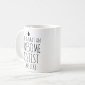 歯科医の様子素晴らしはこうだ コーヒーマグカップ (正面左)