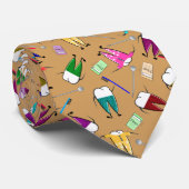 歯科医の歯の人々の芸術の金ゴールド ネクタイ (ロール)