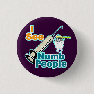 歯科医の歯科プロフェッショナル 缶バッジ