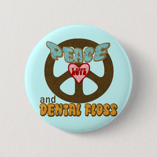 歯科医の歯科衛生士 缶バッジ (正面)