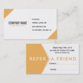 歯科医の紹介の名刺 紹介カード (正面/裏面)