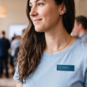 歯科医の職員はフレンドリーちょっと動きます 名札