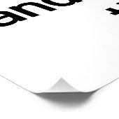 歯科医の誓いおもしろいDDS卒業ギフト ポスター (コーナー)