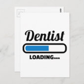 歯科医の負荷 ポストカード (正面/裏面)