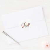 歯科医の道具 ハートシール (封筒)