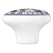 歯科医の陶製ノブ セラミックノブ (側面)