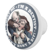 歯科医の陶製ノブ セラミックノブ (右)