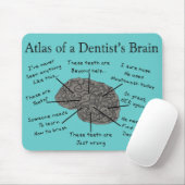歯科医の頭脳の地図書 マウスパッド (マウス)
