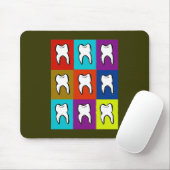 歯科医のPopartのギフト マウスパッド (マウス)