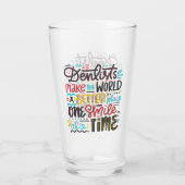 歯科医は世界によりよい場所をします タンブラーグラス (裏面)