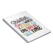 歯科医は世界によりよい場所をします ノートブック (右側)