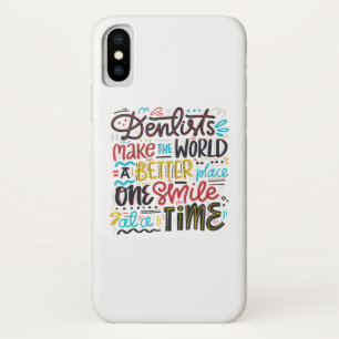 歯科医は世界によりよい場所をします iPhone X ケース