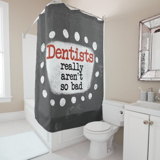 歯科医は本当に悪いシャワーカーテンではない シャワーカーテン (インサイチュ)