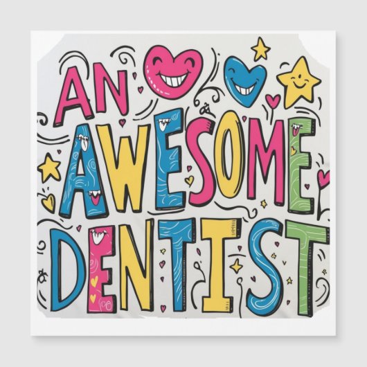 歯科医への感謝の贈り物 (正面)