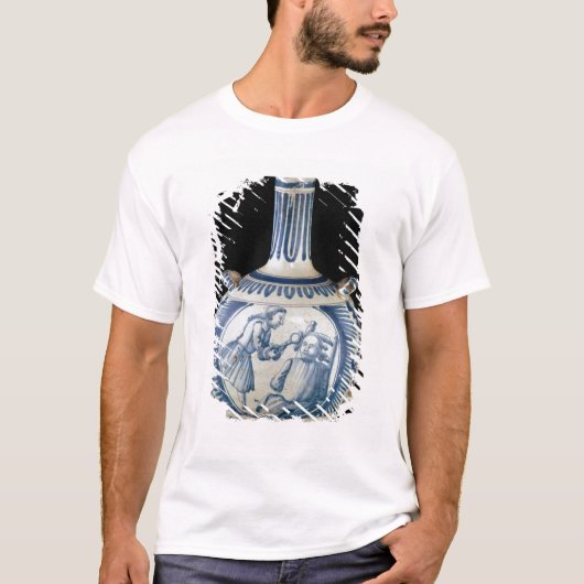 歯科医を描写するボトル Tシャツ (正面)