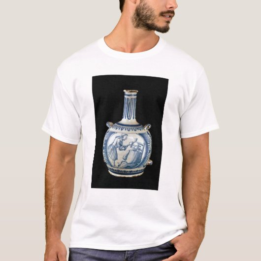歯科医を描写するボトル Tシャツ (正面)