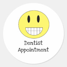 歯科医アポイントメントカレンダーシール