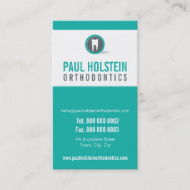 歯科医アポイントメントモダン歯ロゴジェイド 予約カード