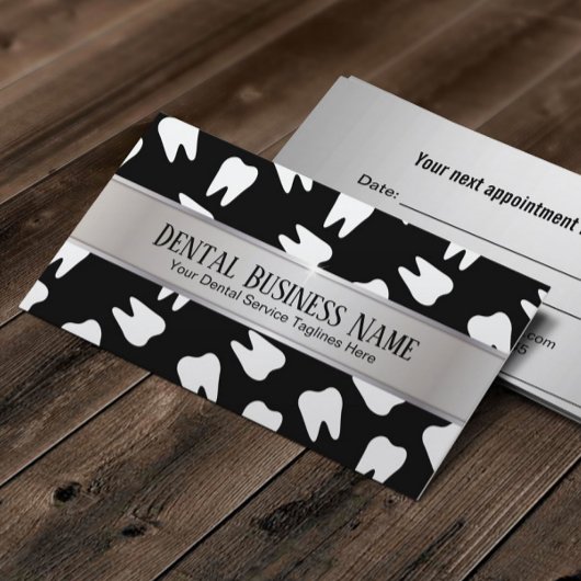歯科医アポイントメントリマインダープロフェッショナル歯科 予約カード
