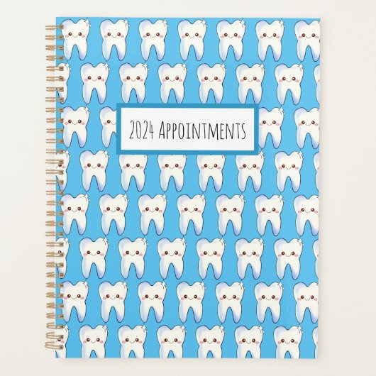 歯科医アポイントメント歯 プランナー手帳 (正面)