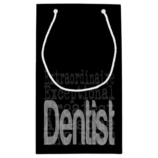 歯科医エクストラナレスモール抱き枕 スモールペーパーバッグ (裏面)