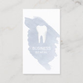 歯科医エレガント用水彩歯科アポイントメント 予約カード (正面)