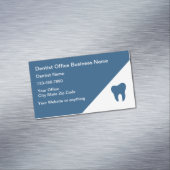 歯科医オフィス磁気名刺テンプレート マグネット名刺 (インサイチュ)