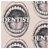 歯科医カスタムな色の生地 ファブリック (クローズアップ)