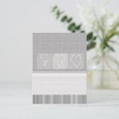 歯科医ギフトを移植する ポストカード (スタンド正面)