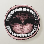 歯科医ギフト歯科医院 ラウンドクッション (裏面)