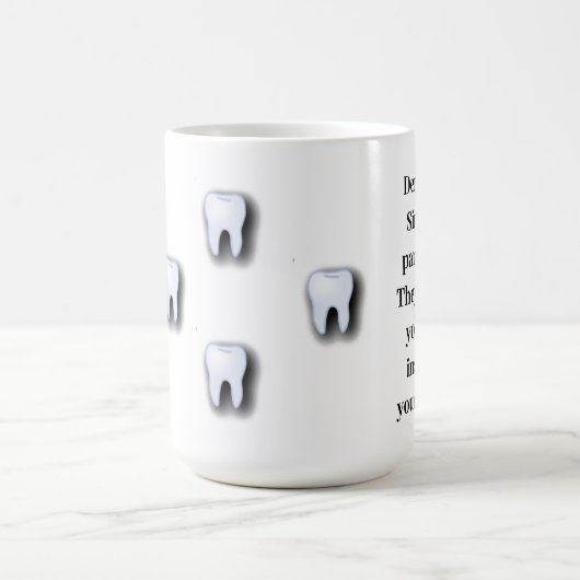 歯科医クラシックマグ コーヒーマグカップ (中央)