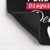 歯科医クリスチャンに変装したキリスト教信者 マウスパッド (コーナー)