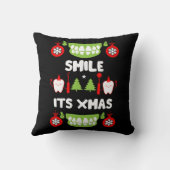 歯科医クリスマス クッション (裏面)