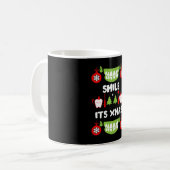 歯科医クリスマス コーヒーマグカップ (正面左)