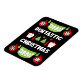 歯科医クリスマス マグネット (左側)