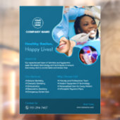 歯科医サービスカスタムウィンドウの固定 ウィンドウサイン (シート2)