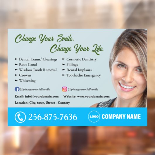 歯科医サービス編集可能ウィンドウの固定 ウィンドウサイン (シート2)