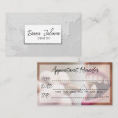 歯科医セラピストドクターアポイントメントリマインダー 名刺 (正面/裏面)