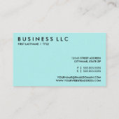 歯科医トランシルバージョーク 名刺 (裏面)