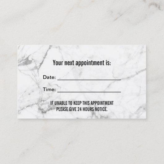 歯科医バラ金ゴールドグリッター歯科アポイントメント 予約カード (裏面)