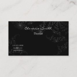 歯科医ブラックスタリーナイト 名刺