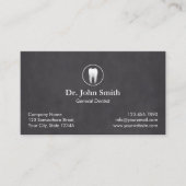 歯科医プレインシャルボードデンタルアポイントメント 予約カード (正面)