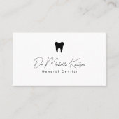 歯科医プロフェッショナル歯科アポイントメント 名刺 (正面)