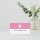 歯科医プロフェッショナル歯科アポイントメント 名刺 (スタンド正面)