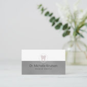 歯科医プロフェッショナル歯科アポイントメント 名刺 (スタンド正面)