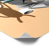 歯科医ポスターのカスタマイズ可ユニーク能 – ギフト ポスター (角)