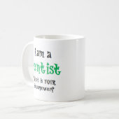 歯科医マグ コーヒーマグカップ (正面左)