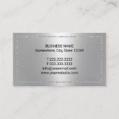 歯科医モダンシルバーデンタルケア 名刺 (裏面)