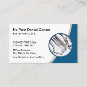 歯科医モダン室名刺の新規作成 名刺 (正面)